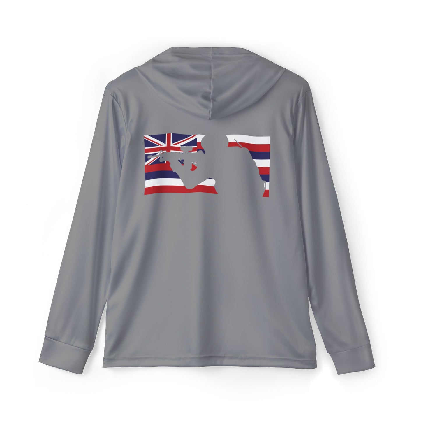 Hawaii Flag Men's Sports Warmup Hoodie