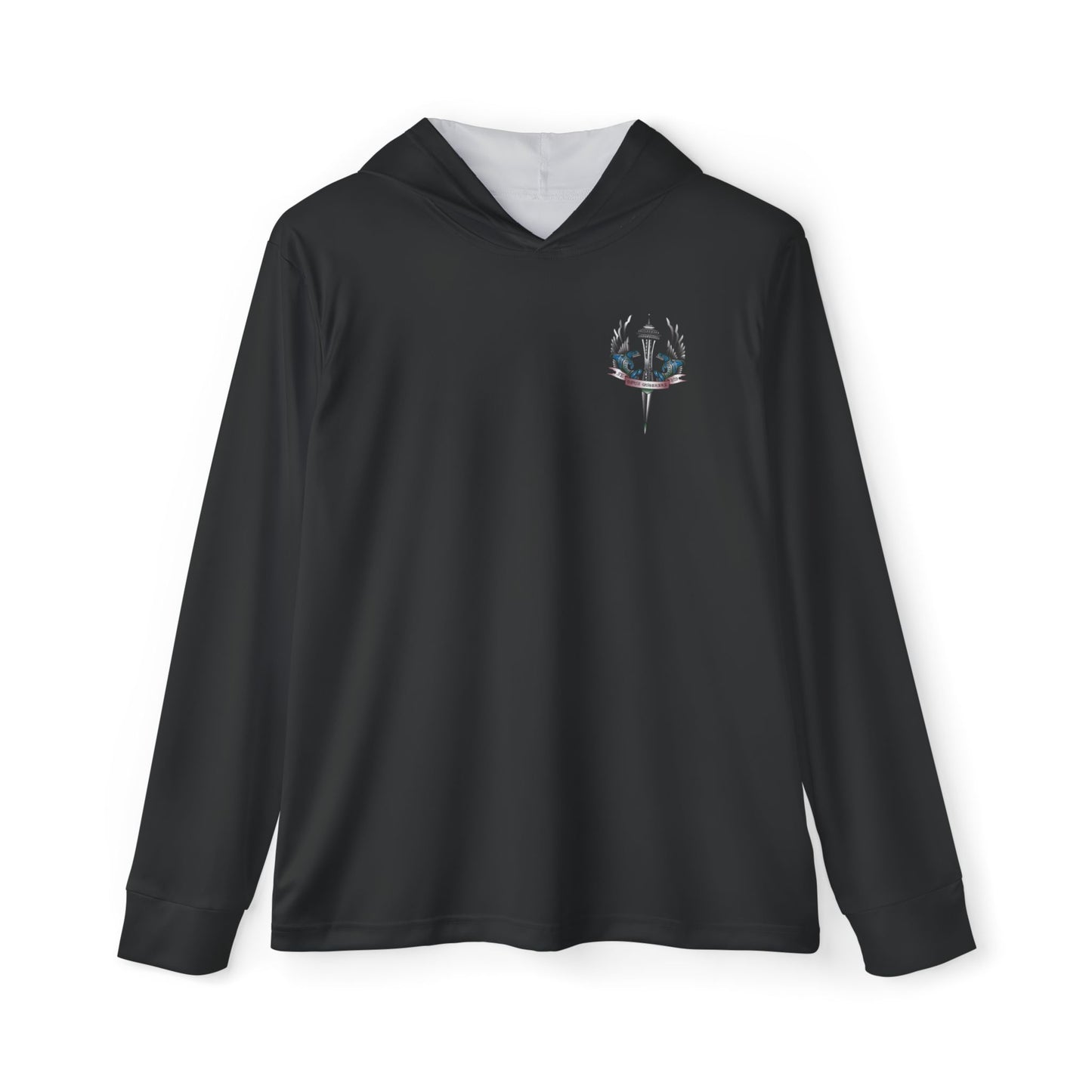 Seattle Logo Men's Sports Warmup Hoodie (AOP)