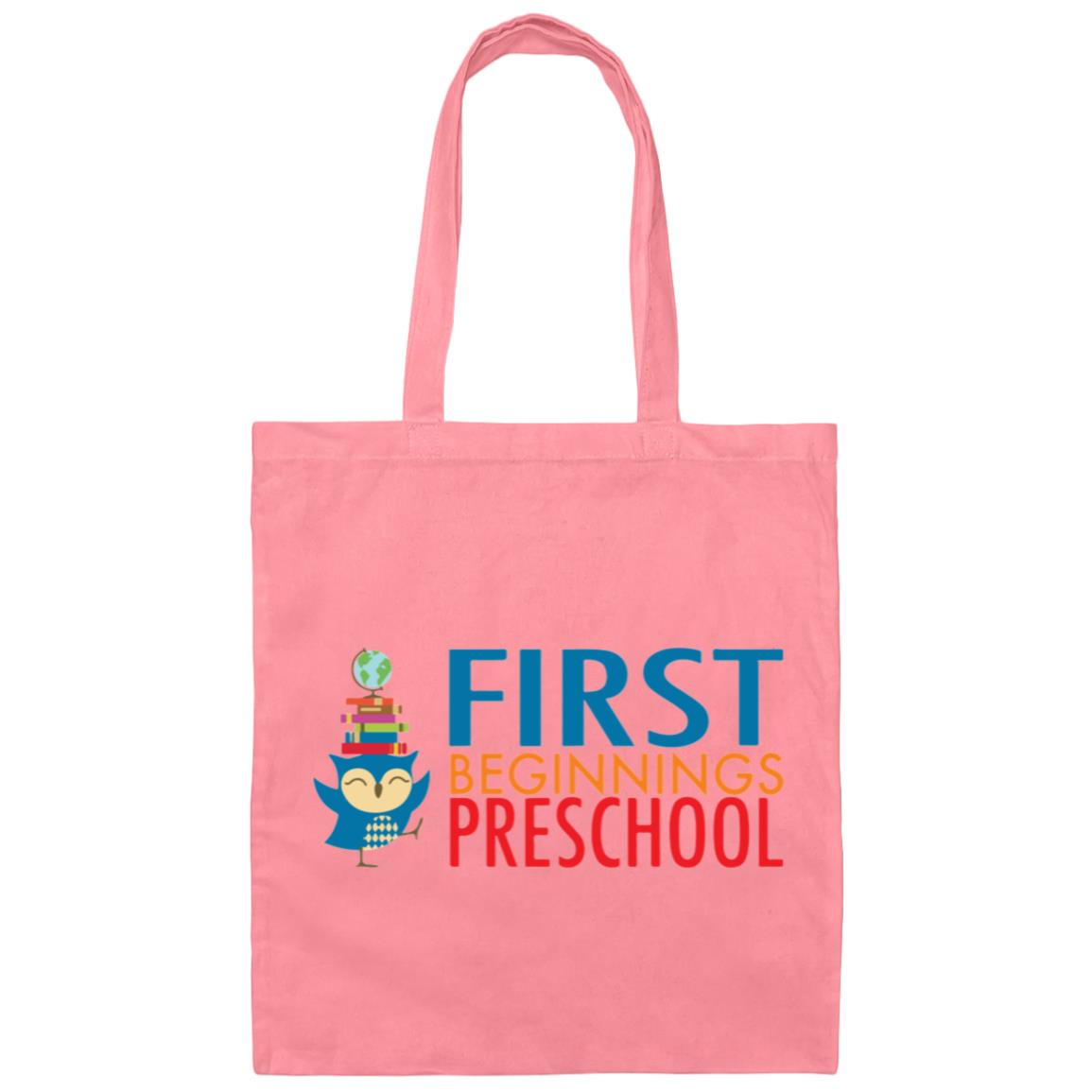 First Beginnings Preschool Canvas Tote Bag