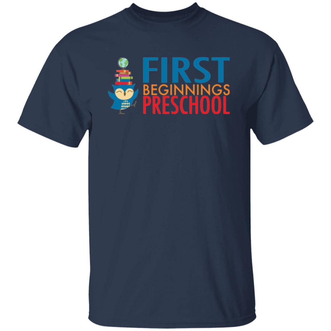 First Beginnings Preschool Adult T-Shirt