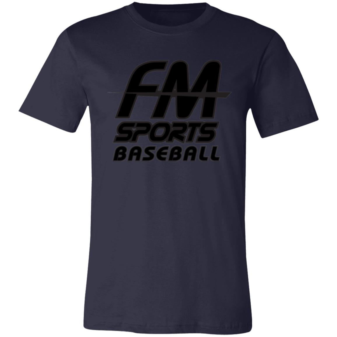 FM Sports Baseball Blackout T-Shirt