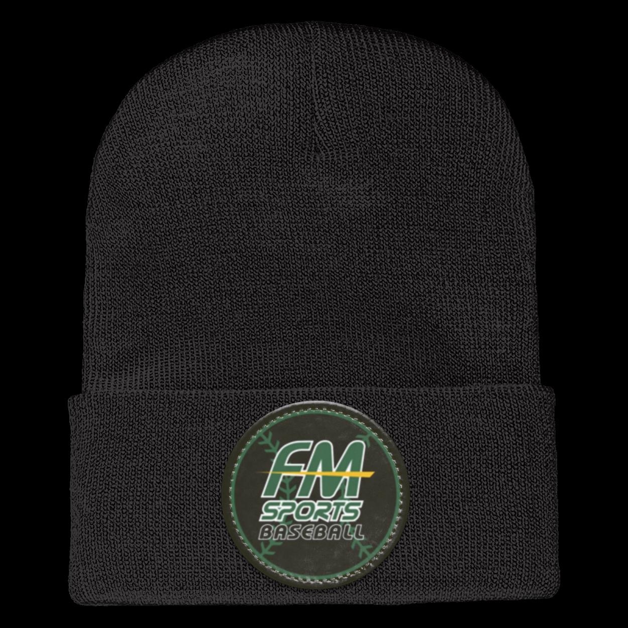 FM Sports Baseball Adult Cuffed Knit Beanie