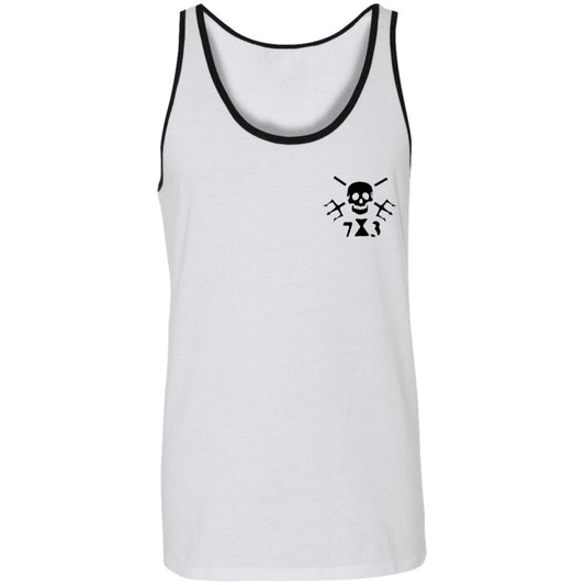 Skull 73 Black Unisex Tank