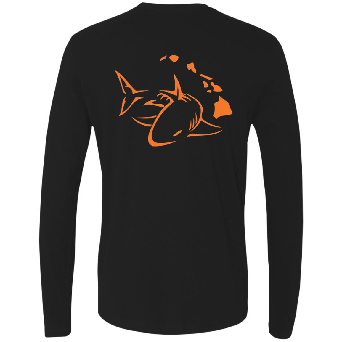 Men's Premium Long Sleeve Shark Tee