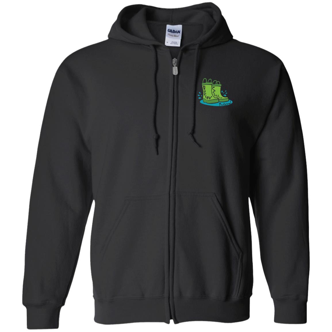Burien Coop. Preschool Adult Zip Up Hooded Sweatshirt