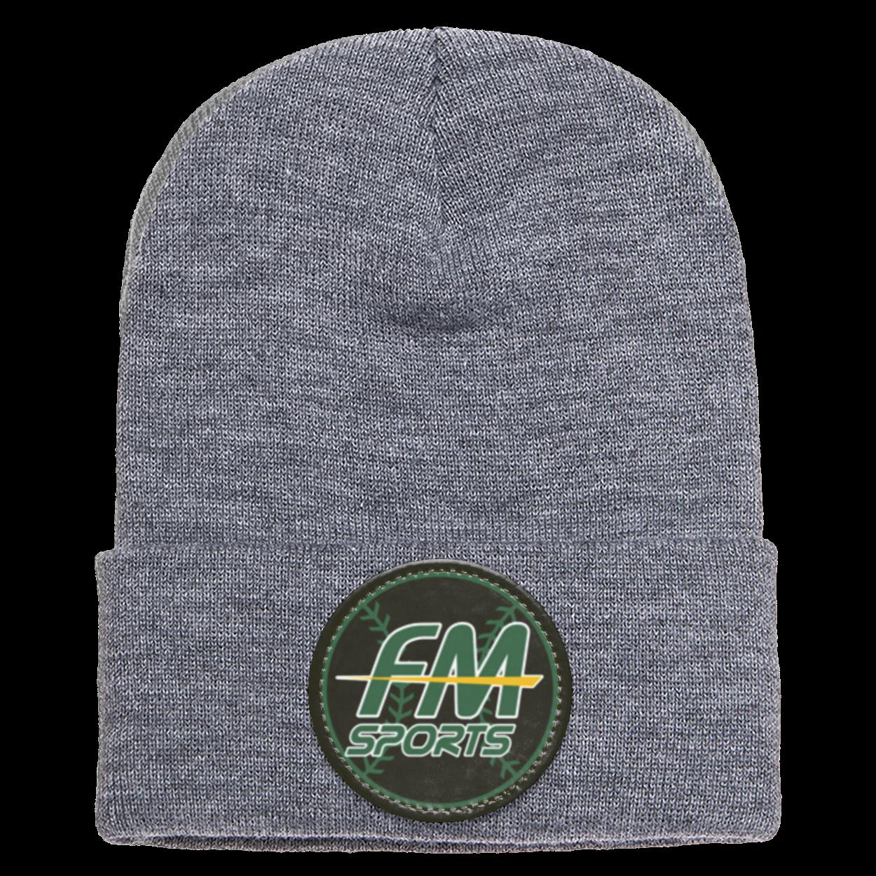 FM Sports Baseball Adult Cuffed Knit Beanie