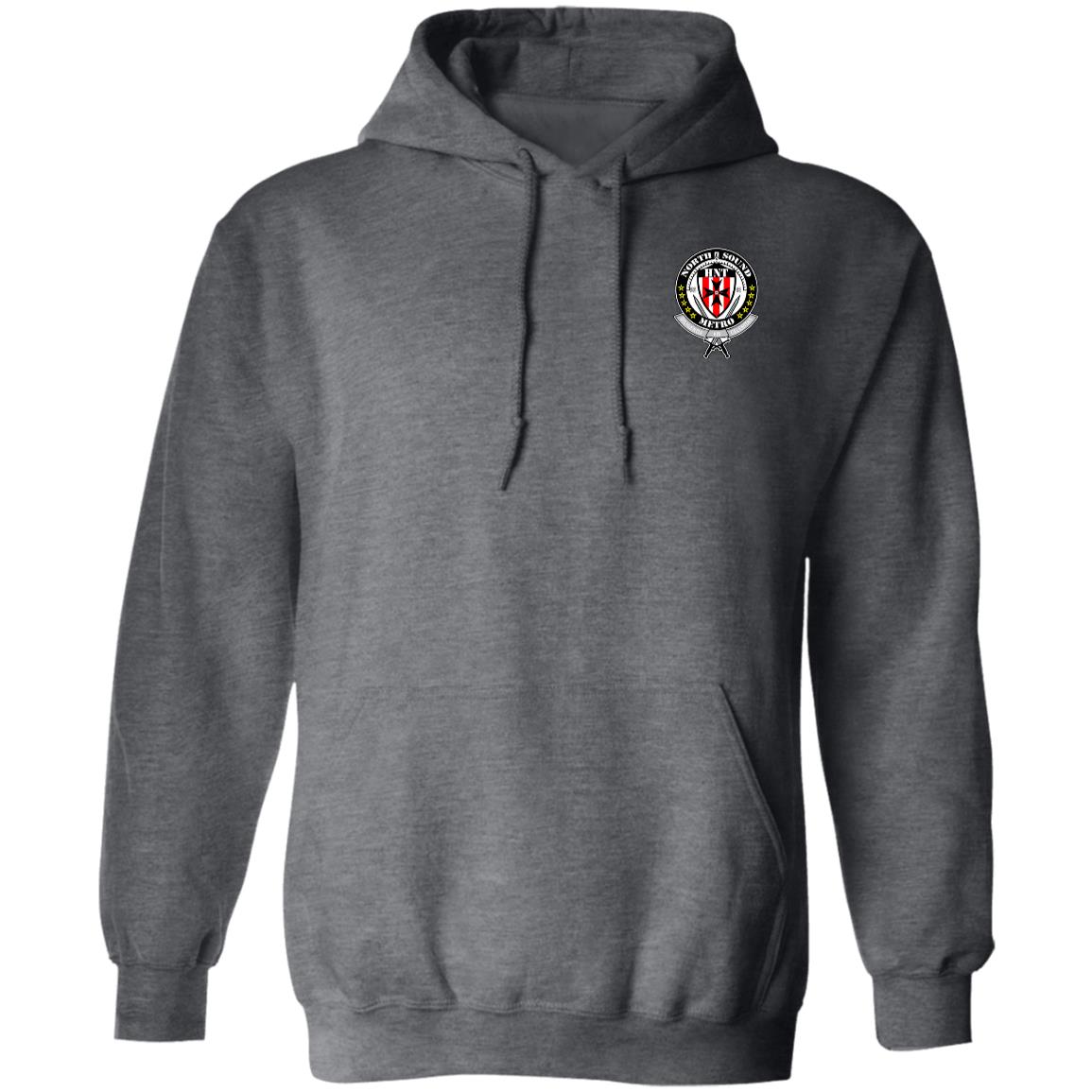NSM HNT Front/Back Logo Pullover Hoodie