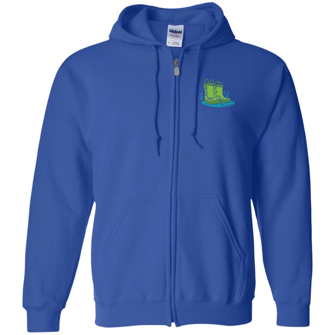 Burien Coop. Preschool Adult Zip Up Hooded Sweatshirt