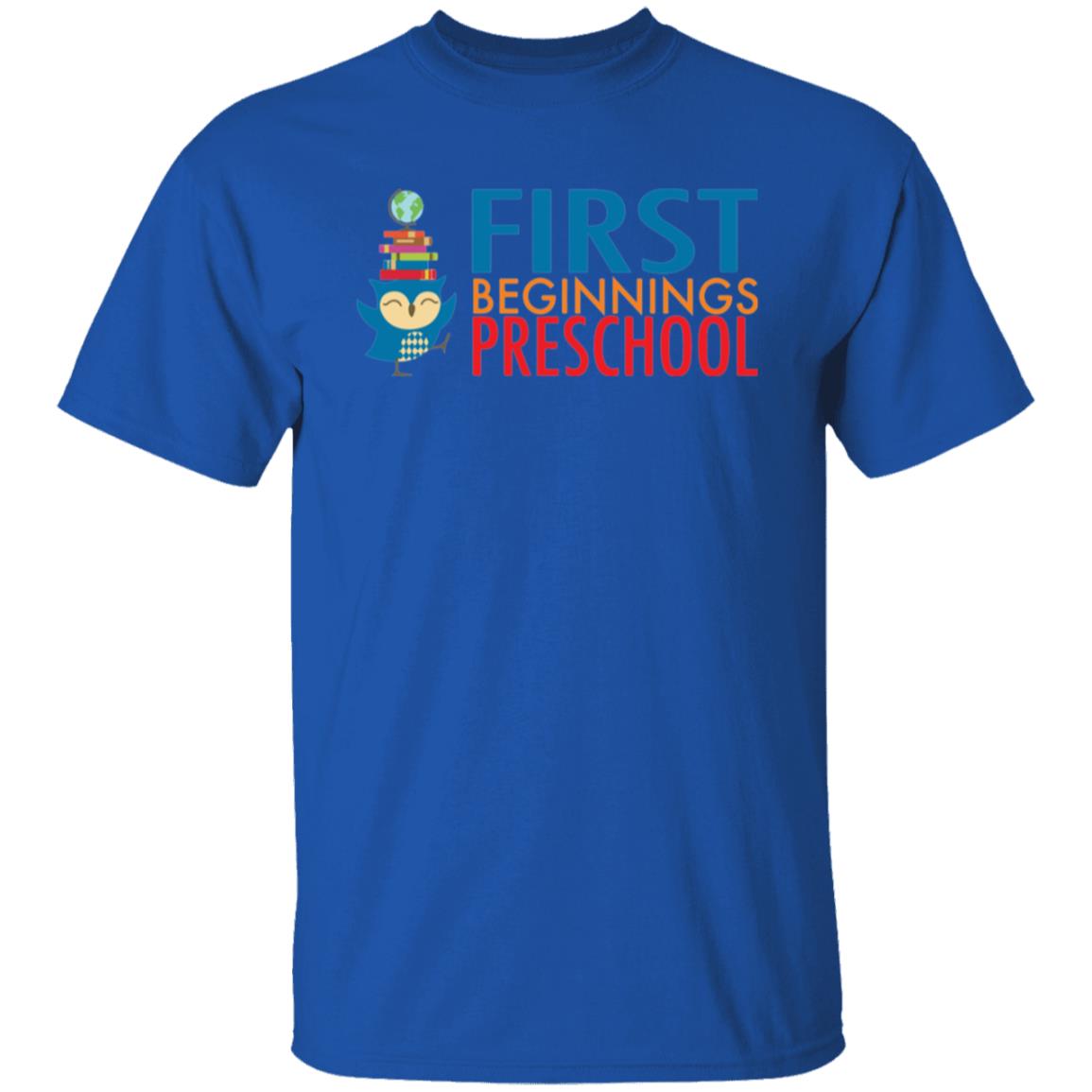 First Beginnings Preschool Adult T-Shirt