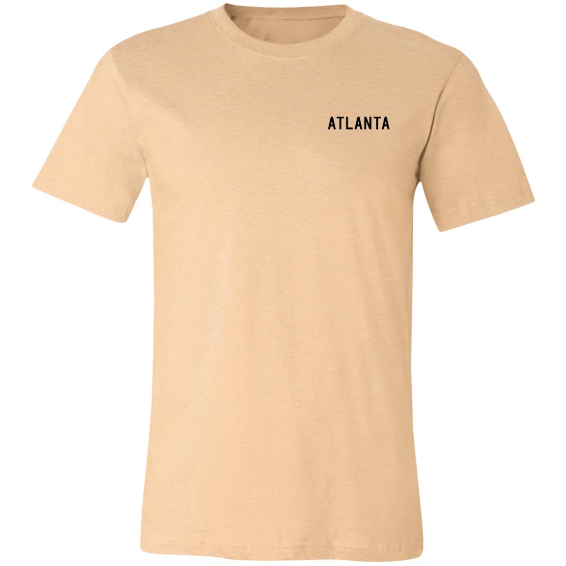 Atlanta Front Back Unisex Jersey Short-Sleeve T-Shirt