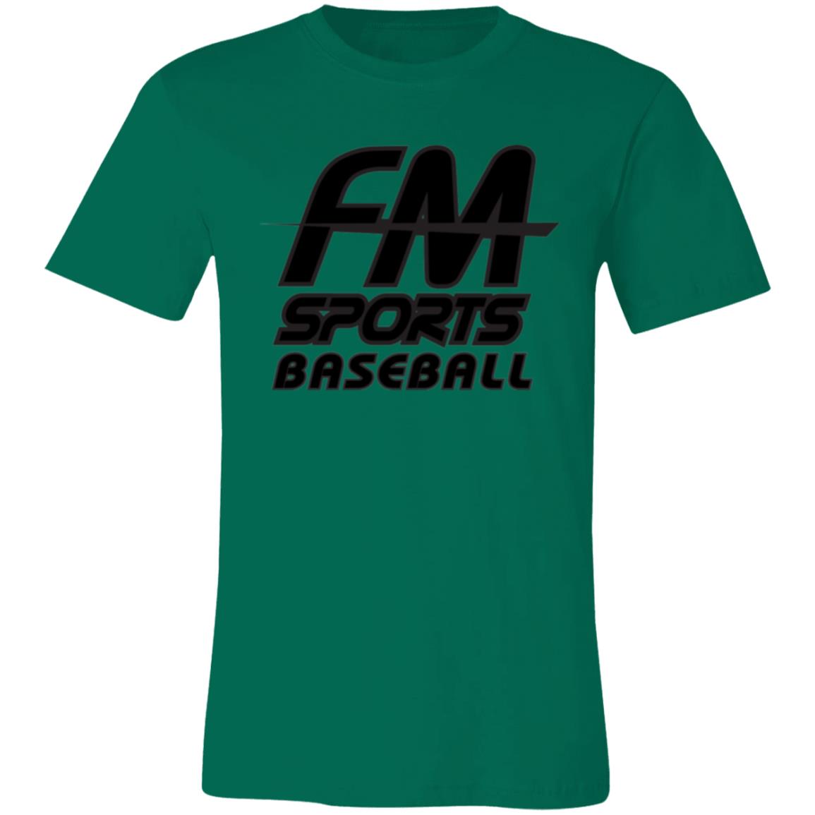 FM Sports Baseball Blackout T-Shirt