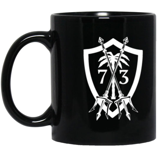 Miami Palm 73 11oz Black Mug