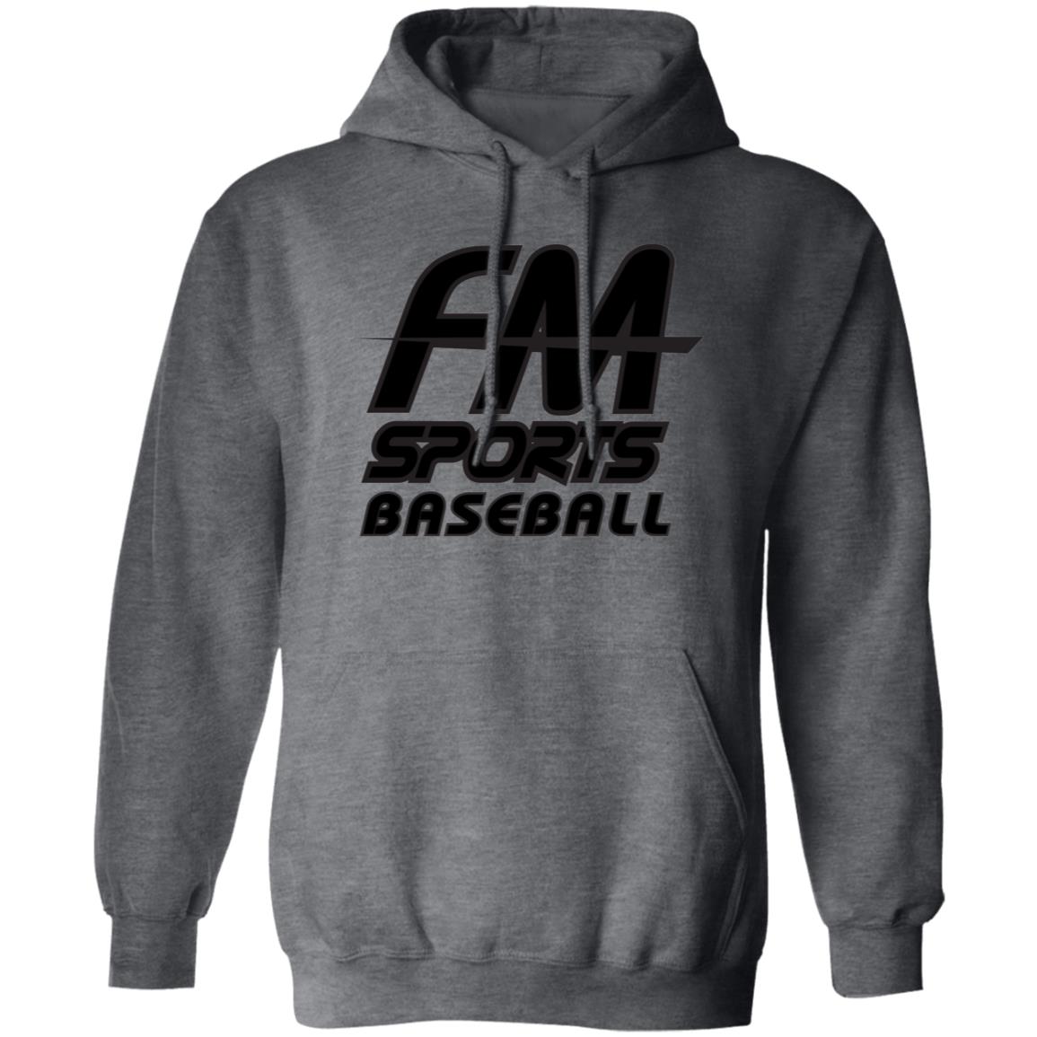FM Sports Baseball Blackout Pullover Hoodie