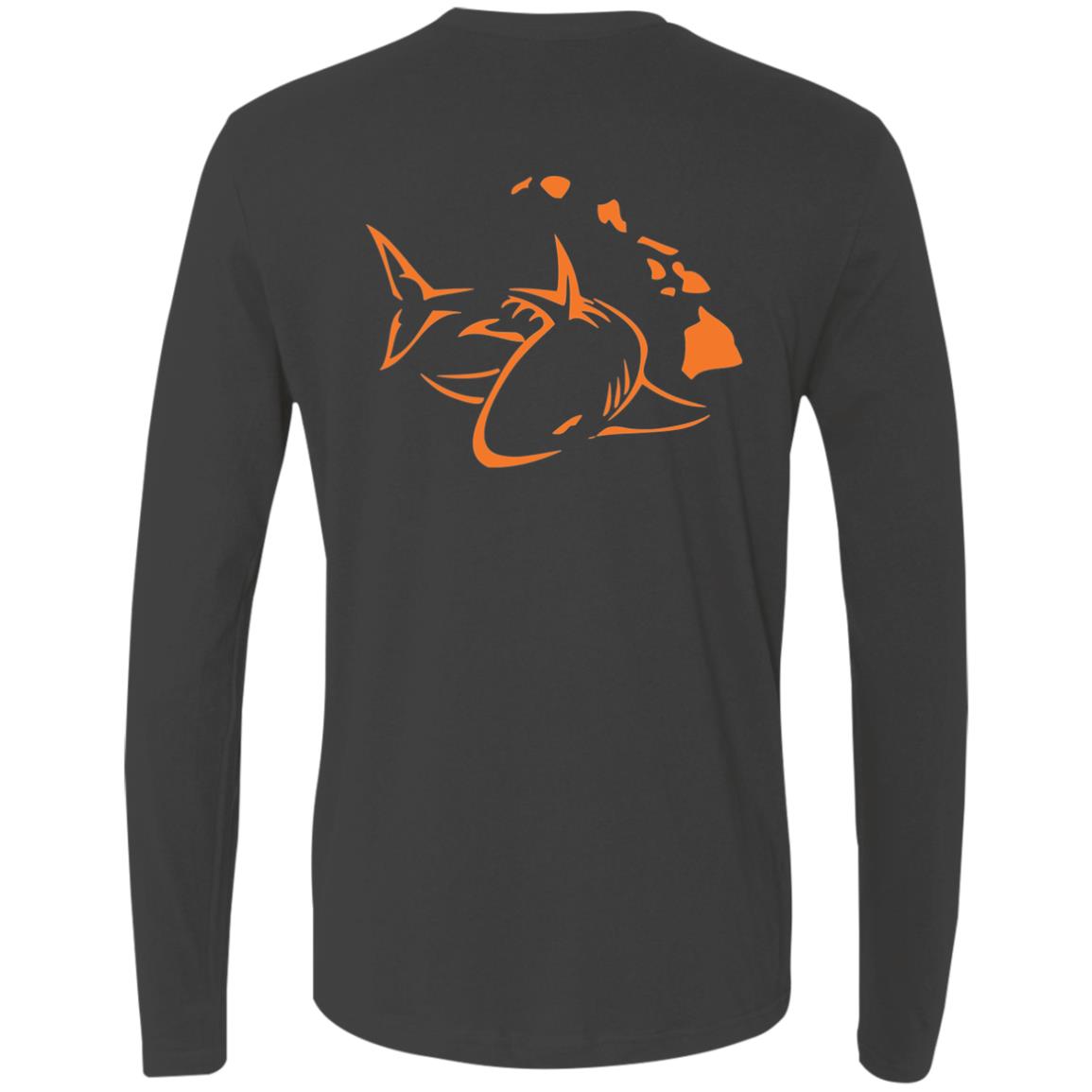 Men's Premium Long Sleeve Shark Tee