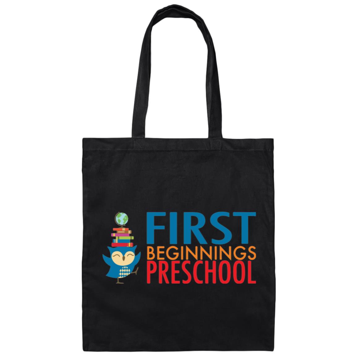 First Beginnings Preschool Canvas Tote Bag