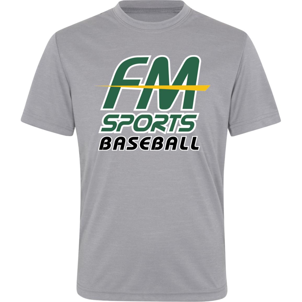 FM Sports Baseball Kids Sonic Heather Tee