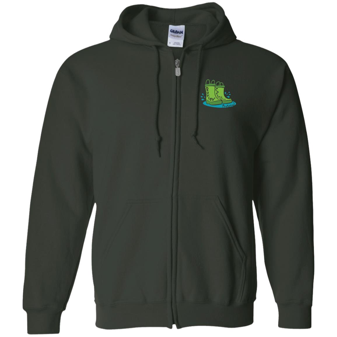 Burien Coop. Preschool Adult Zip Up Hooded Sweatshirt