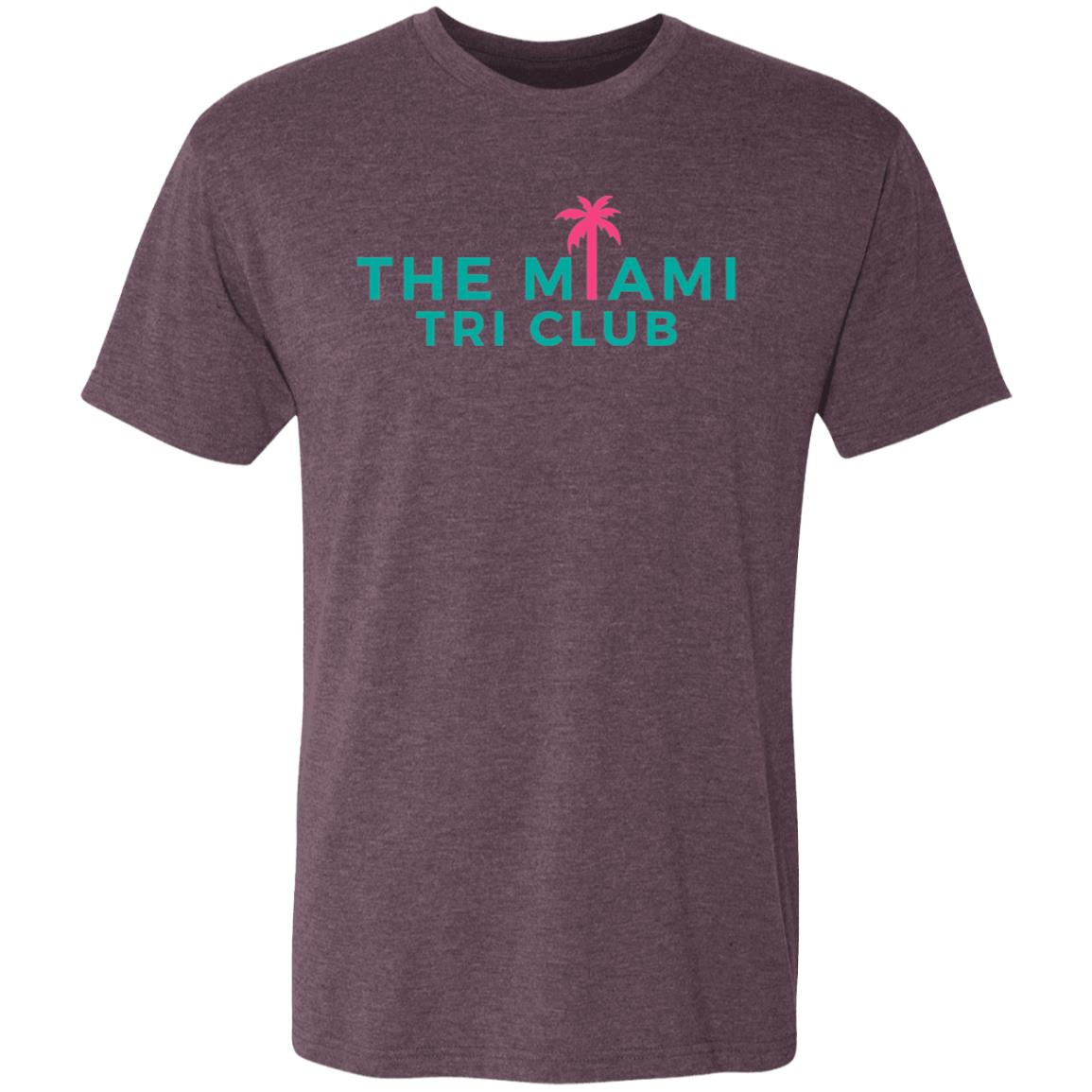 Miami Tri Club Front/Back Triblend T-Shirt