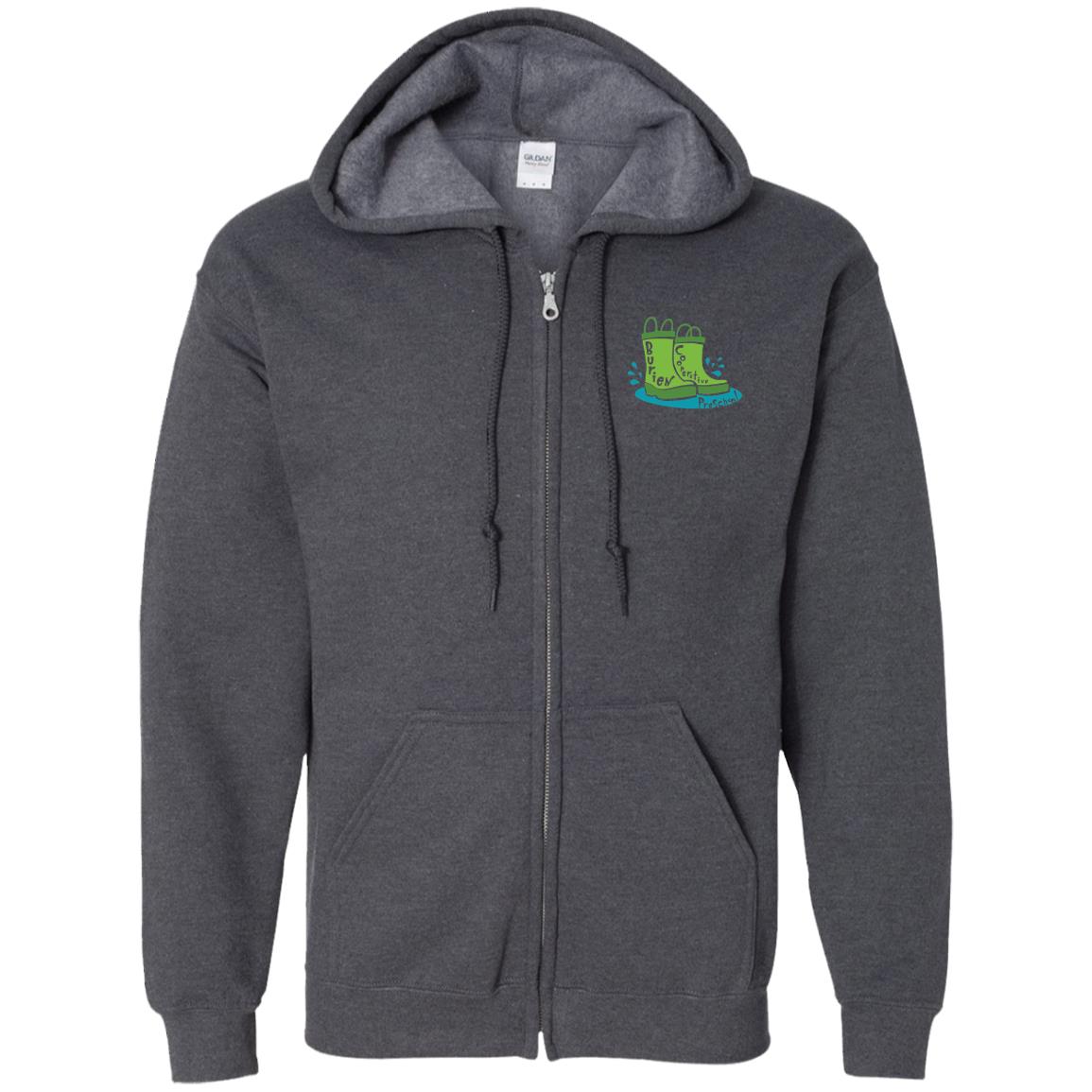 Burien Coop. Preschool Adult Zip Up Hooded Sweatshirt