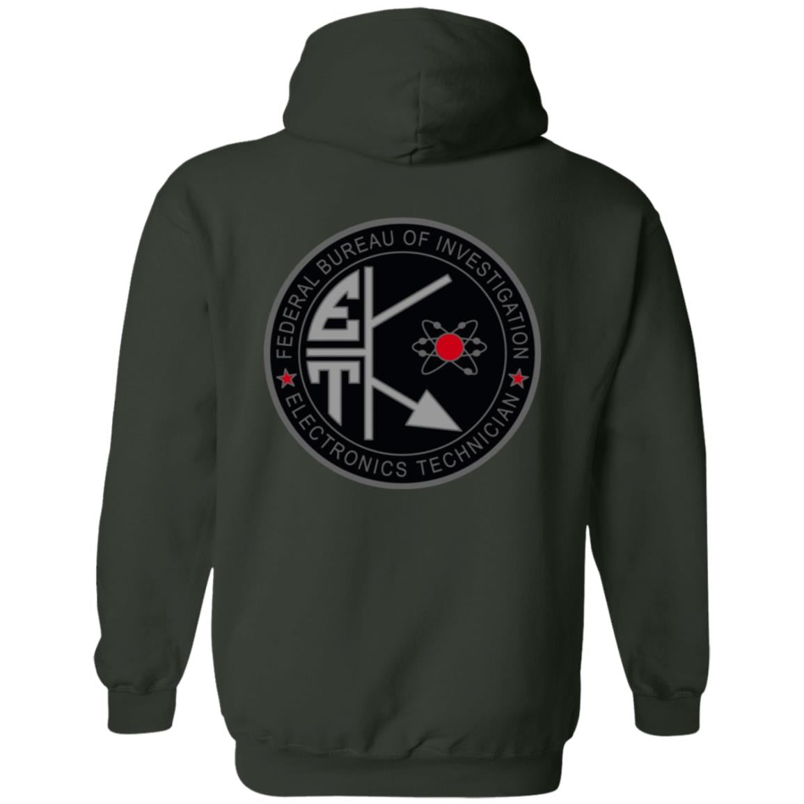 Electronics Tech Front/Back Logo Deluxe Pullover Hoodie