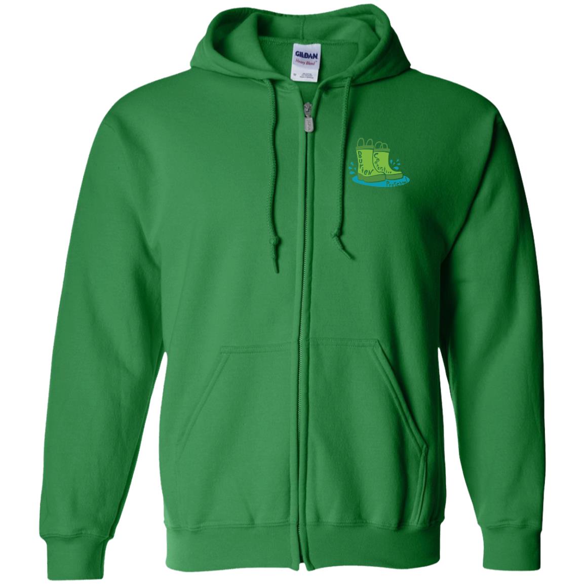 Burien Coop. Preschool Adult Zip Up Hooded Sweatshirt