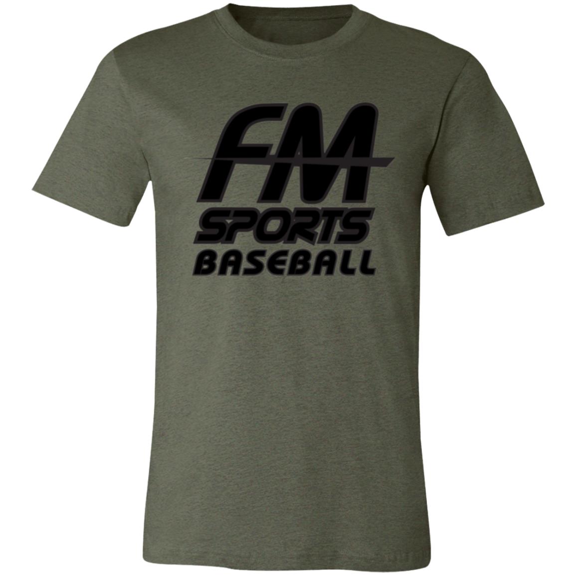 FM Sports Baseball Blackout T-Shirt