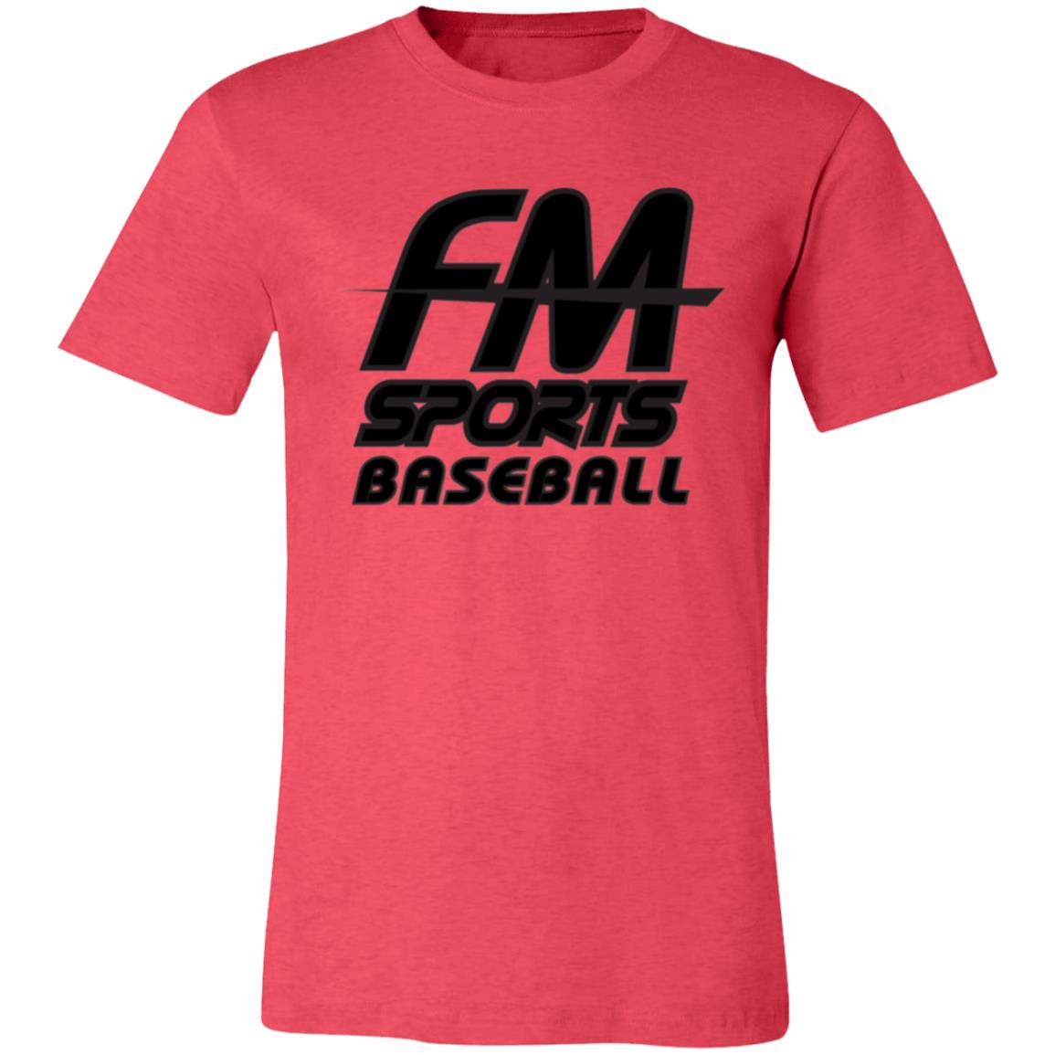 FM Sports Baseball Blackout T-Shirt