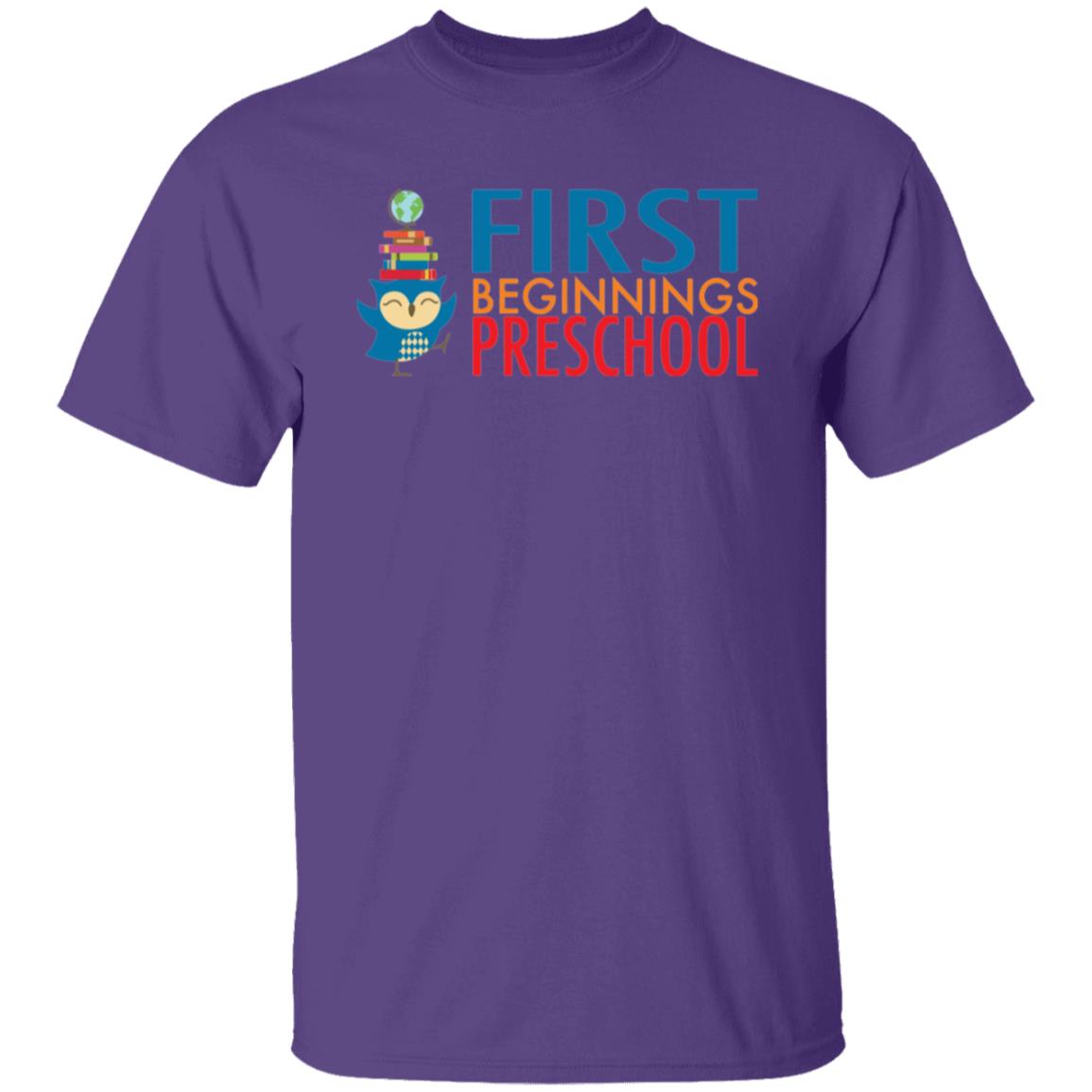 First Beginnings Preschool Adult T-Shirt