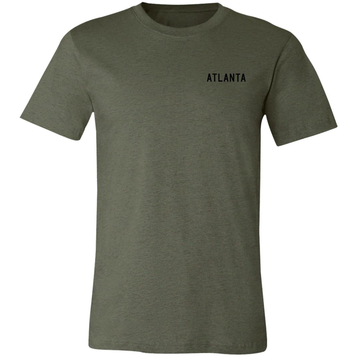 Atlanta Front Back Unisex Jersey Short-Sleeve T-Shirt