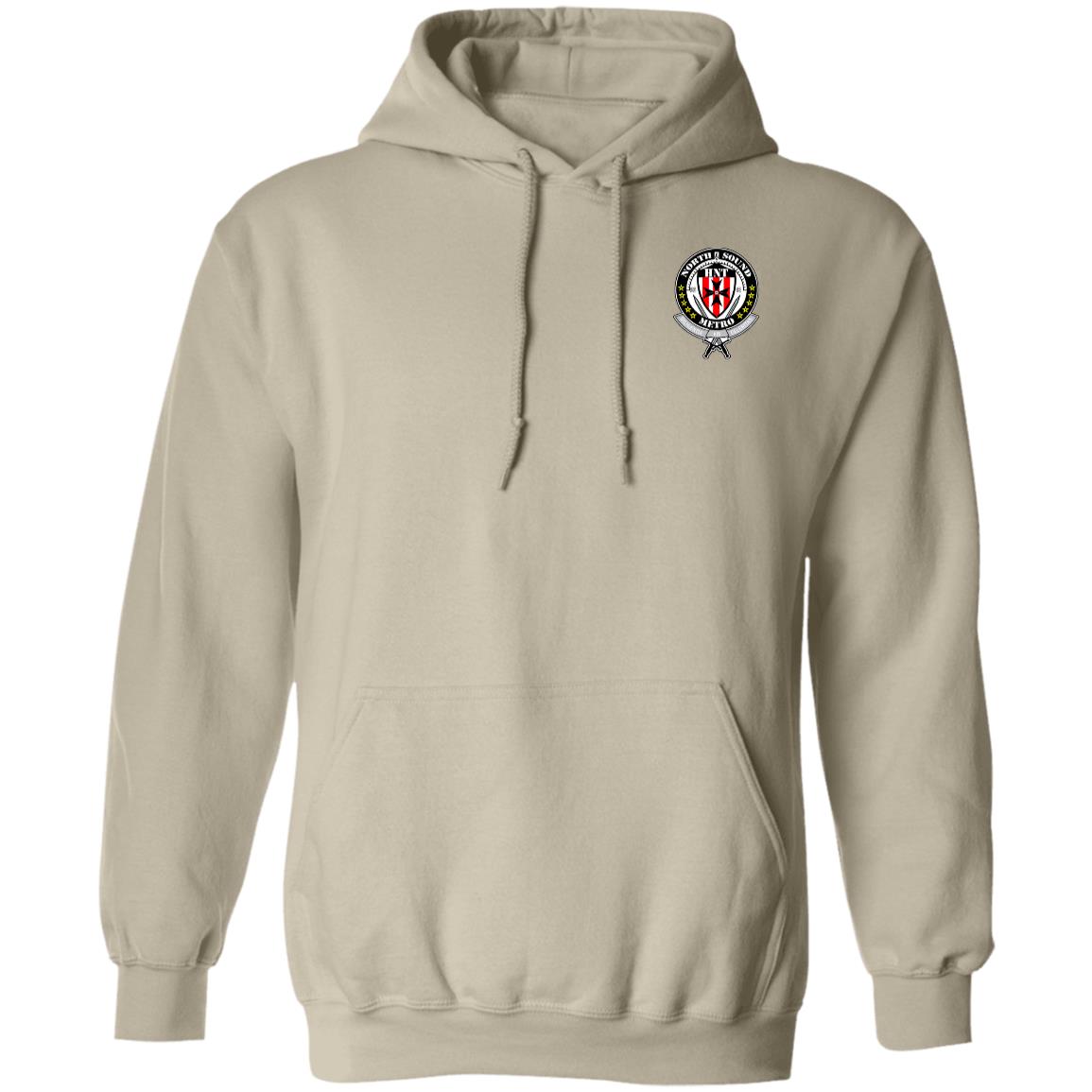 NSM HNT Front/Back Logo Pullover Hoodie