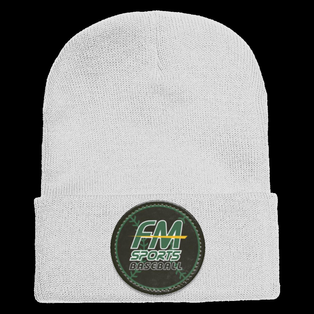 FM Sports Baseball Adult Cuffed Knit Beanie