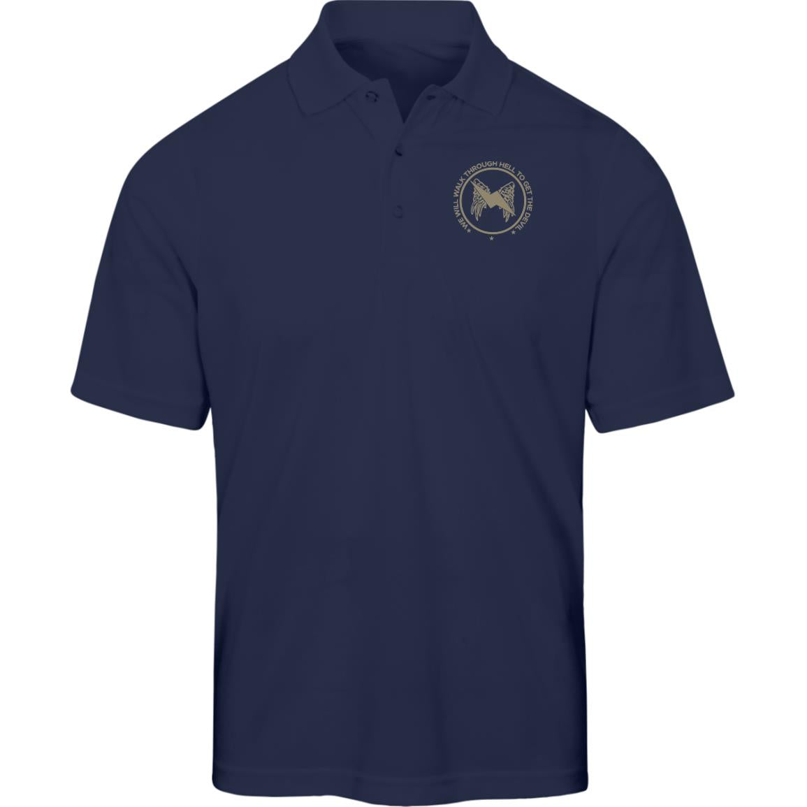 WSP Missing and Exploited Mens Origin Pique Polo