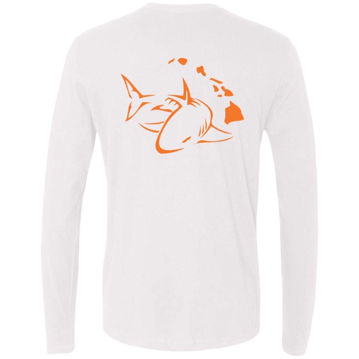 Men's Premium Long Sleeve Shark Tee