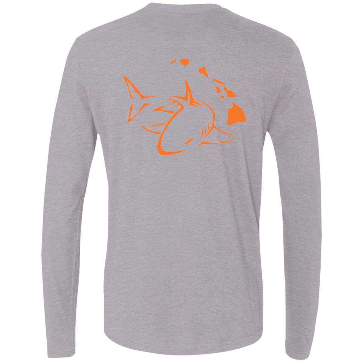 Men's Premium Long Sleeve Shark Tee