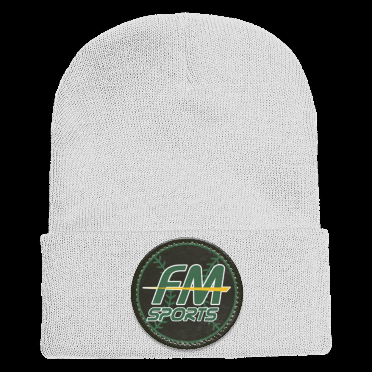 FM Sports Baseball Adult Cuffed Knit Beanie