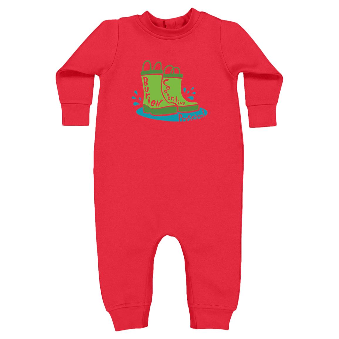 Burien Coop. Preschool Rabbit Skins Infant Fleece One-Piece Bodysuit