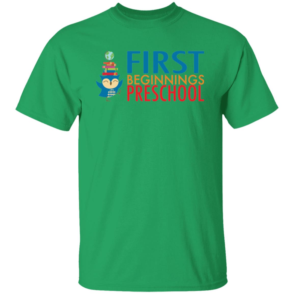 First Beginnings Preschool Adult T-Shirt