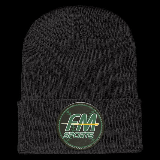 FM Sports Baseball Adult Cuffed Knit Beanie