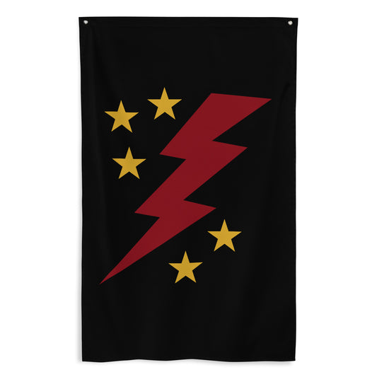 Thurston County SWAT Lightening Bolt Wall Flag