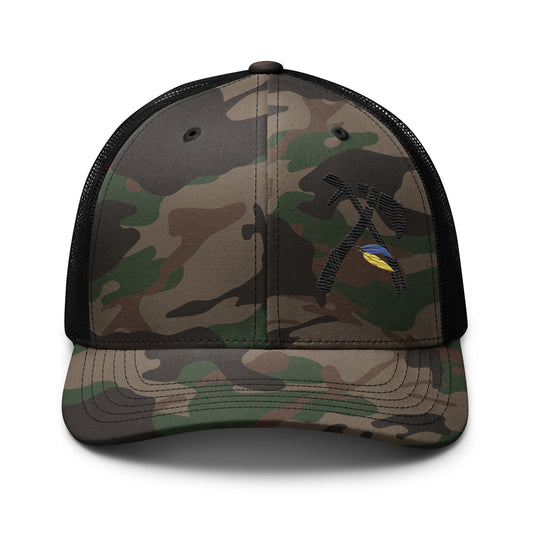 Atlanta Camouflage trucker hat