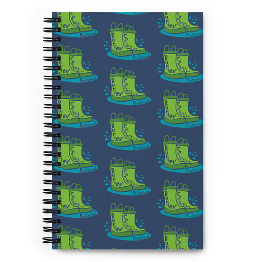 Burien Coop. Preschool Patterned Spiral notebook