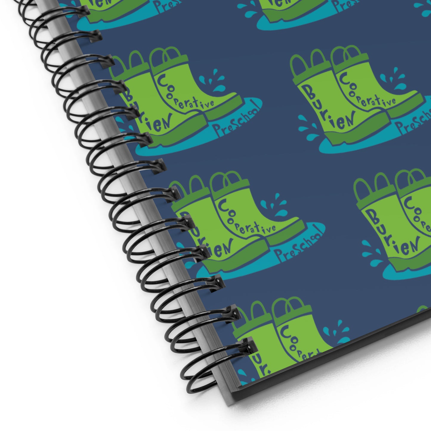 Burien Coop. Preschool Patterned Spiral notebook