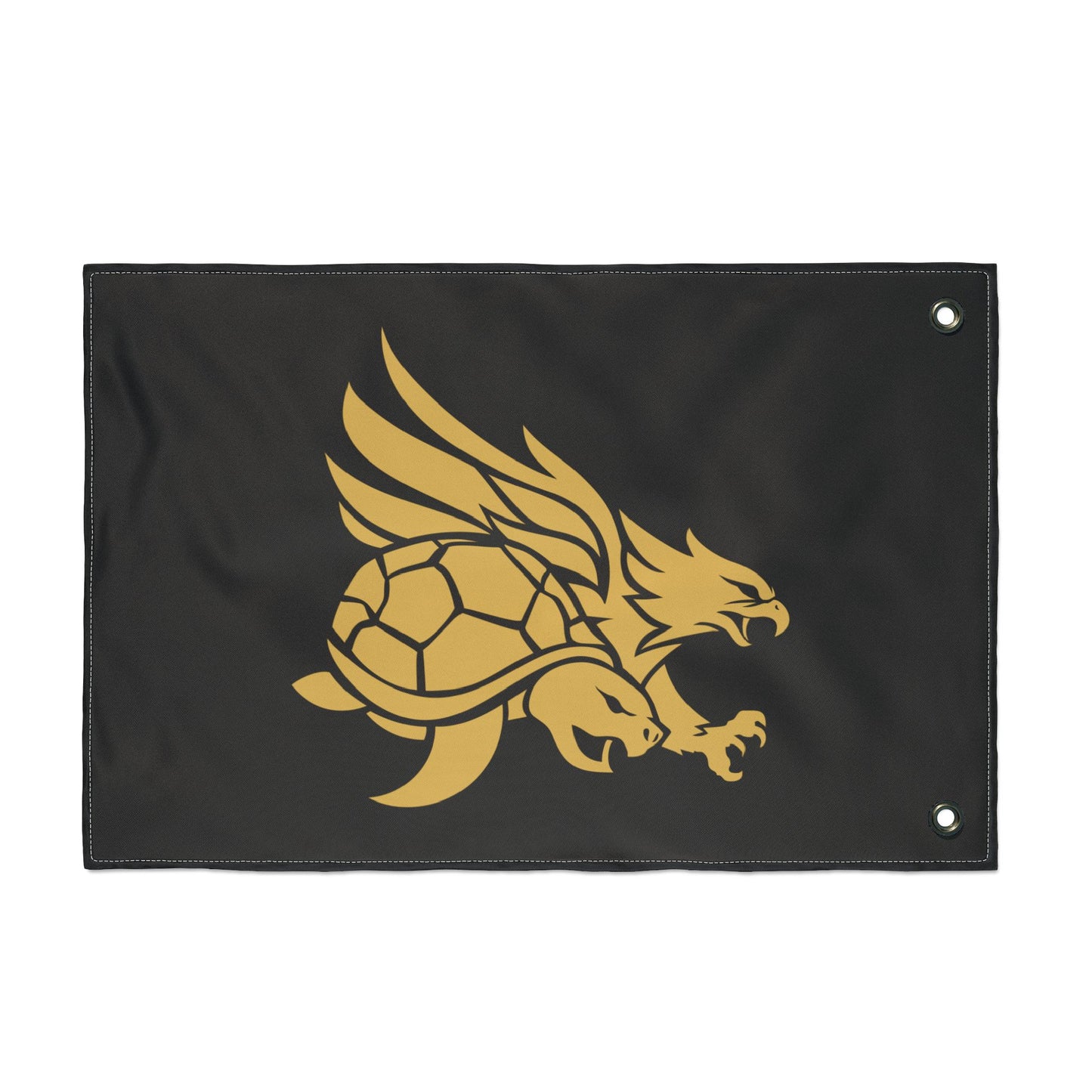 Tribal Gold Double-Sided Flag