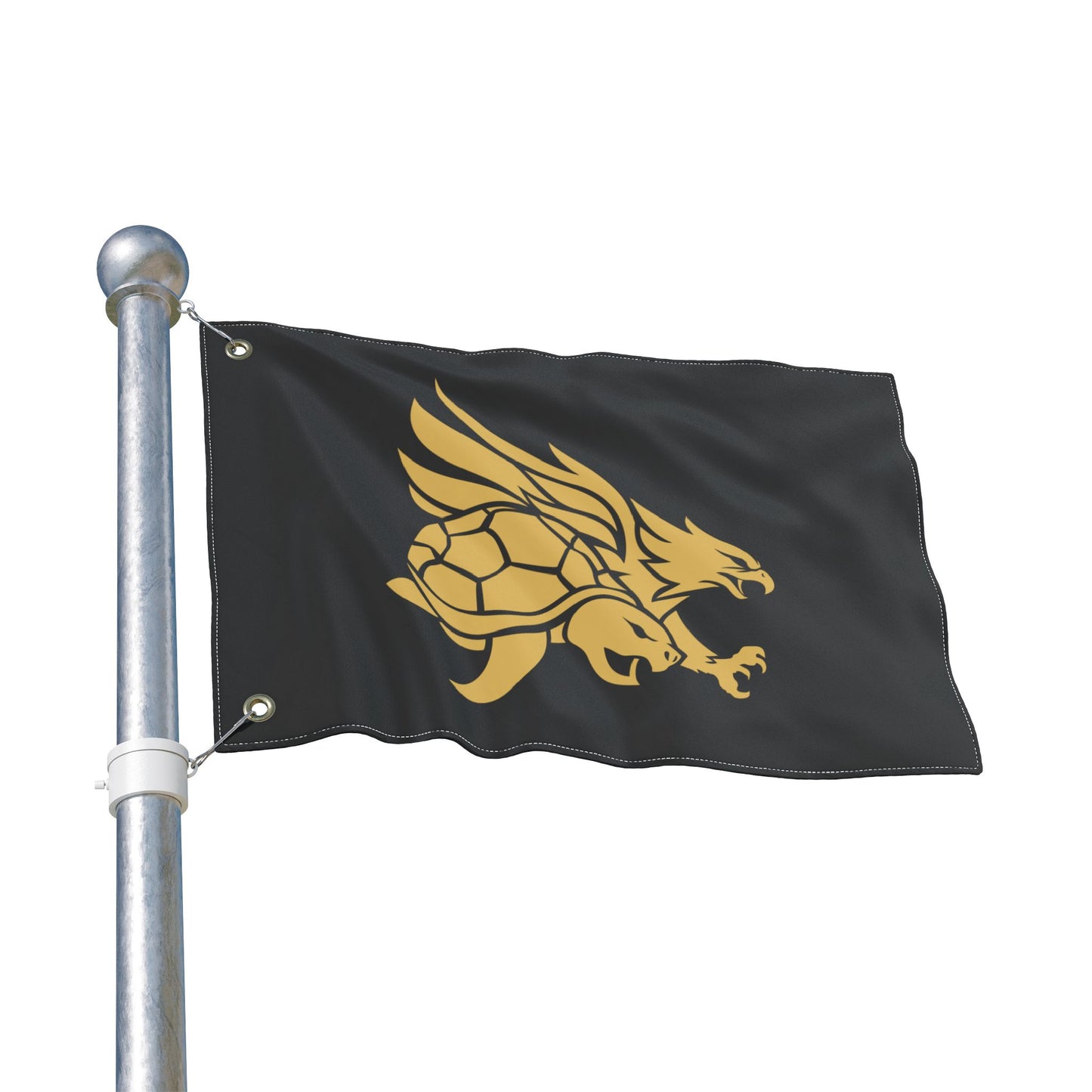 Tribal Gold Double-Sided Flag