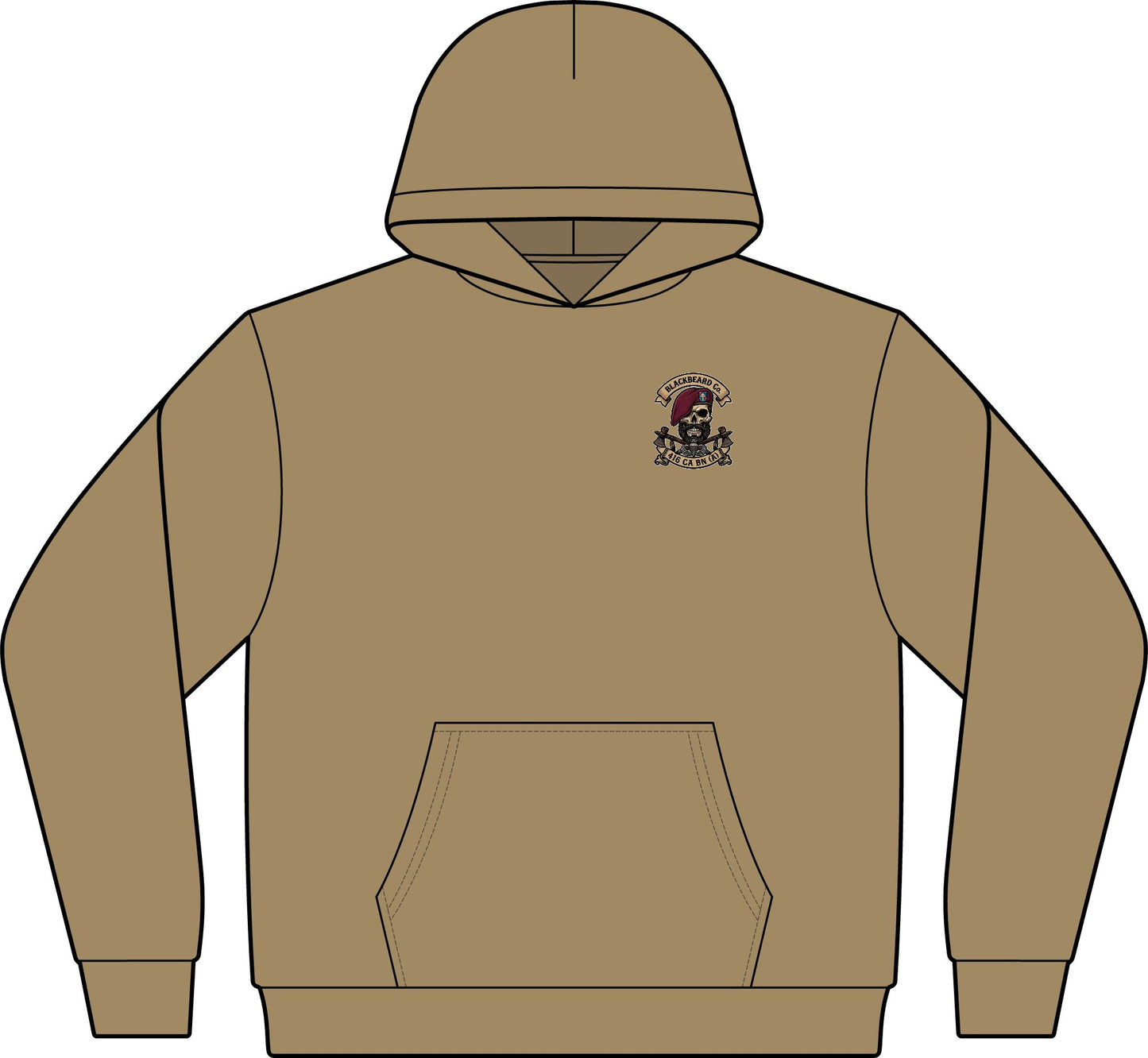 B/416 CA BN (A) Hoodie