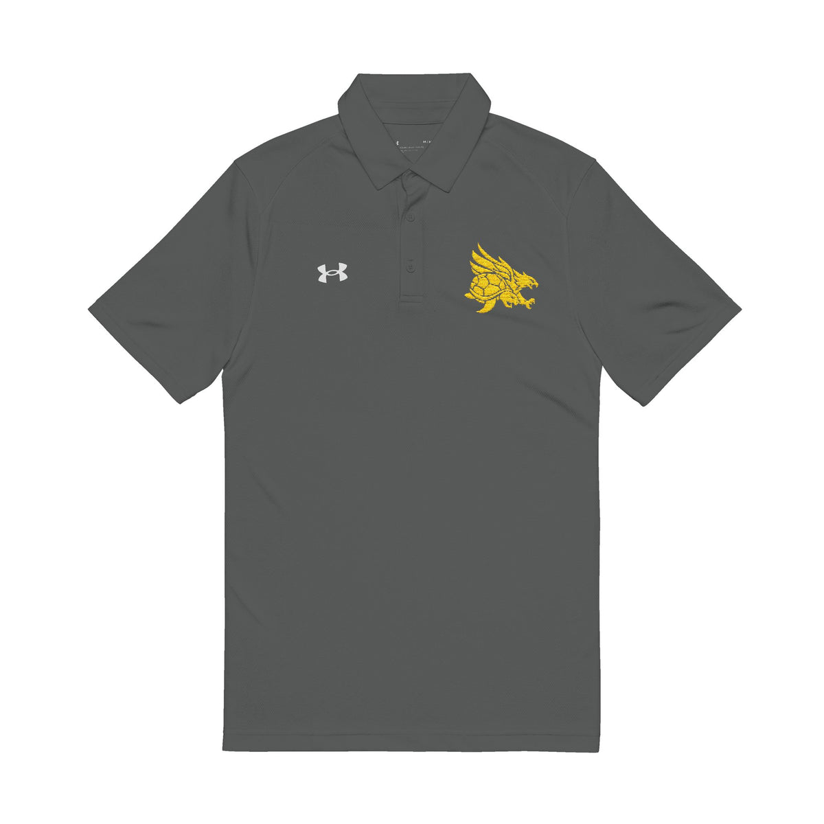 Tribal Gold Embroidered Under Armour Men's Polo