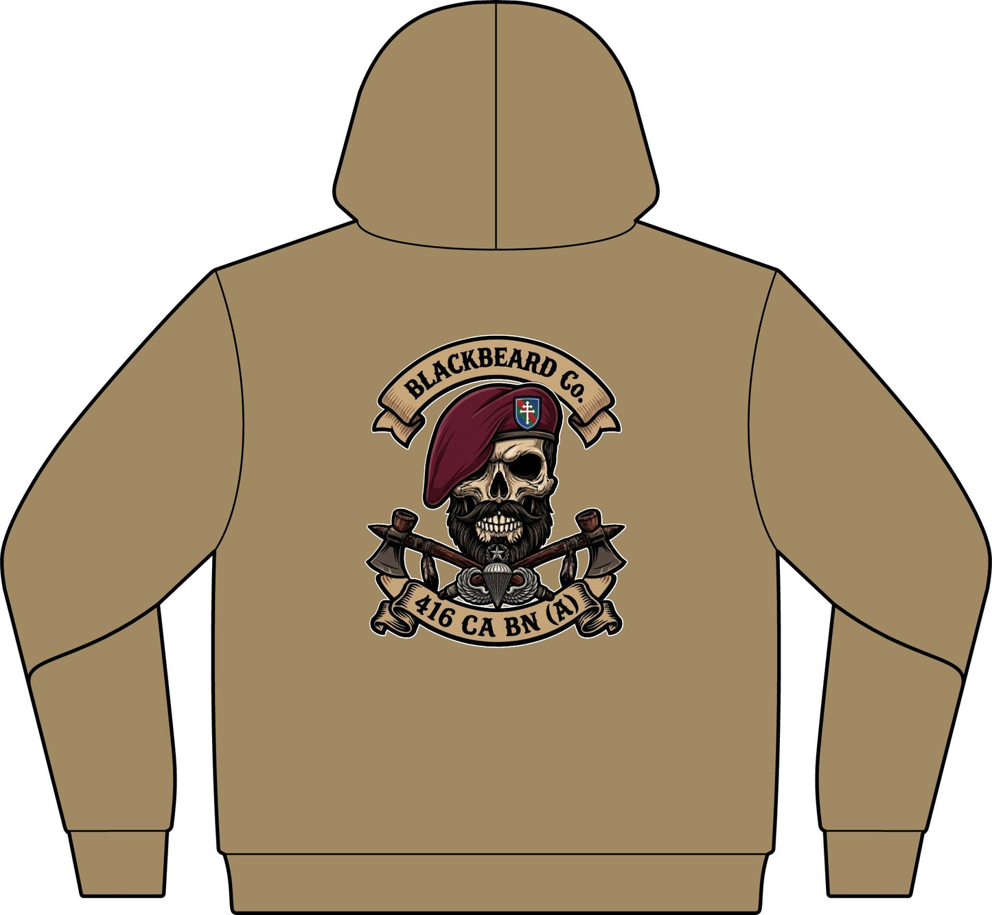 B/416 CA BN (A) Hoodie