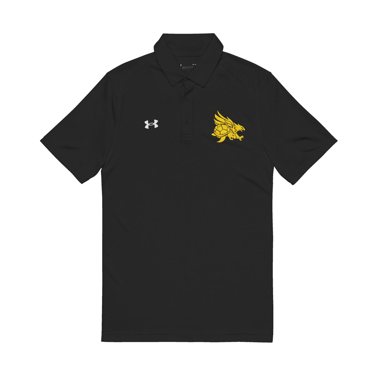 Tribal Gold Embroidered Under Armour Men's Polo