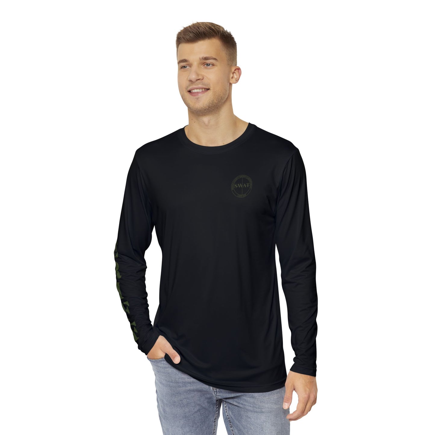 Pierce County Call Out Men's Long Sleeve Shirt