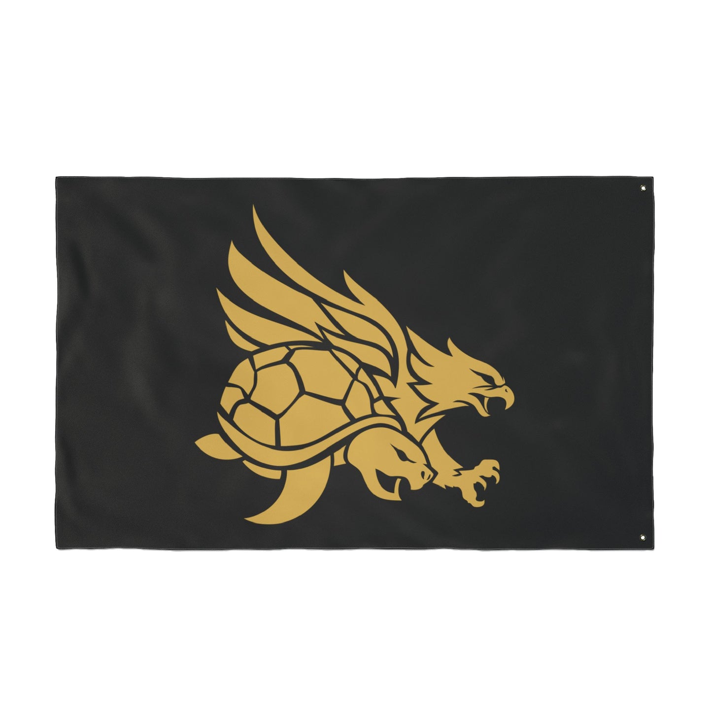 Tribal Gold Double-Sided Flag